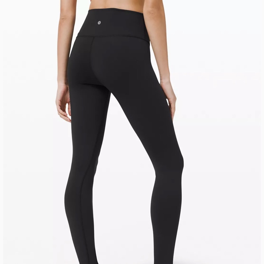 Lulu Lemon Black Wunder Under Leggings